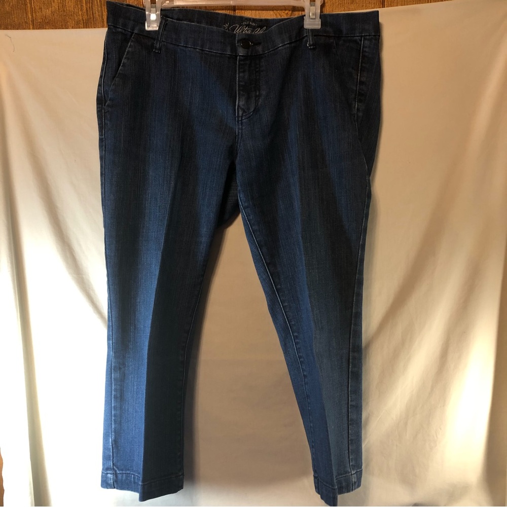 Old Navy Ultra Blue Women’s blue jeans 14